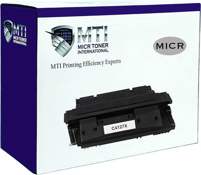 MTI 27X MICR Toner Cartridge Compatible HP C4127X LaserJet 4000 4050, High Yield - Prime Office Products -