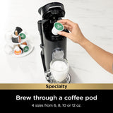 Ninja Specialty Single-Serve Coffee Maker, Pods & Grounds, K-Cup Pod Compatible with Built-In Milk Frother - Prime Office Products -