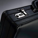 Samsonite Classic Bonded Leather Attache Business Briefcase, Black - Prime Office Products -