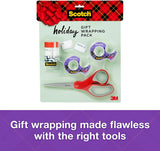 Scotch Gift Wrapping Pack, Includes Scissors, Labels and Gift-Wrap Tape - Prime Office Products -