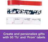 Scotch Gift Wrapping Pack, Includes Scissors, Labels and Gift-Wrap Tape - Prime Office Products -