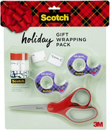 Scotch Gift Wrapping Pack, Includes Scissors, Labels and Gift-Wrap Tape - Prime Office Products -