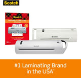 Scotch Thermal Laminator, Laminating Machine, 9 in wide with 20 pouches - Prime Office Products - Laminator with 20 Pouches