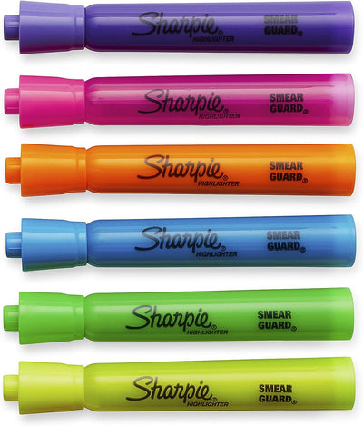 SHARPIE Tank Highlighters, Chisel Tip, Assorted Colors, Value Pack, 36-Count - Prime Office Products - 36 Count Yellow