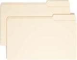 Smead Standard Legal Size File Folders, Manila, 1/3-Cut Tabs, 100-Count - Prime Office Products -