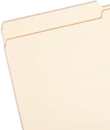 Smead Standard Legal Size File Folders, Manila, 1/3-Cut Tabs, 100-Count - Prime Office Products -