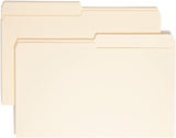 Smead Standard Legal Size File Folders, Manila, 1/3-Cut Tabs, 100-Count - Prime Office Products -