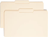 Smead Standard Legal Size File Folders, Manila, 1/3-Cut Tabs, 100-Count - Prime Office Products -