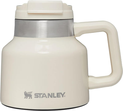 Stanley Adventure Tough-to-Tip Admiral's Mug, 20 oz - Prime Office Products - Cream Gloss