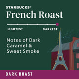 Starbucks French Roast Dark Roast Ground Coffee, 18 oz - Prime Office Products -