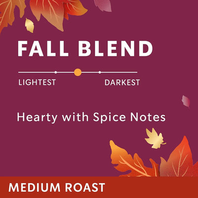 Starbucks Holiday Fall Medium Roast Ground Coffee, 100% Arabica, Limited Editions, 6-Pack - Prime Office Products - Fall Blend