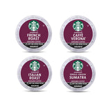 Starbucks K-Cup Coffee Pods, 100% Arabica Variety Pack, 96 pods for Keurig brewers - Prime Office Products - Dark Roast Variety Pack