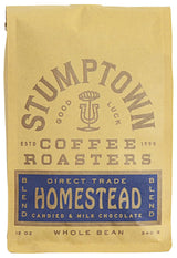 Stumptown Medium Roast Whole Bean Coffee - Homestead Blend 12 Ounce Bag - Prime Office Products - Homestead Blend