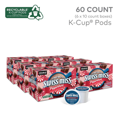 Swiss Miss Milk Chocolate Hot Cocoa Keurig Single-Serve K Cup Pods, 28 Count - Prime Office Products - 60 Count