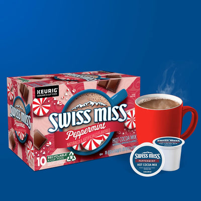 Swiss Miss Milk Chocolate Hot Cocoa Keurig Single-Serve K Cup Pods, 28 Count - Prime Office Products - 60 Count