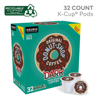 The Original Donut Shop Regular Keurig Single-Serve K-Cup Pods, Medium Roast Coffee, 96 Count (4 Packs of 24) - Prime Office Products -