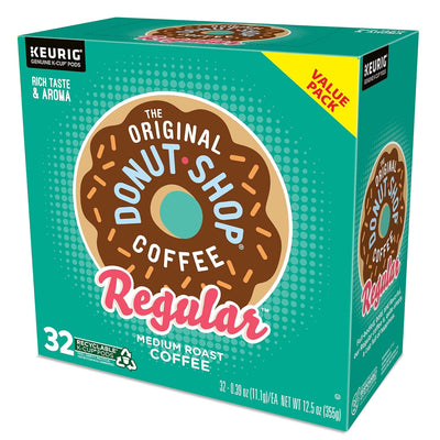 The Original Donut Shop Regular Keurig Single-Serve K-Cup Pods, Medium Roast Coffee, 96 Count (4 Packs of 24) - Prime Office Products -