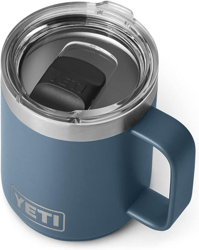 YETI Rambler Stainless Steel Stackable Mug with MagSlider Lid - Prime Office Products - Navy