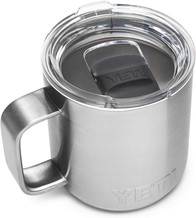 YETI Rambler Stainless Steel Stackable Mug with MagSlider Lid - Prime Office Products - Stainless