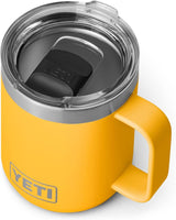 YETI Rambler Stainless Steel Stackable Mug with MagSlider Lid - Prime Office Products - Alpine Yellow