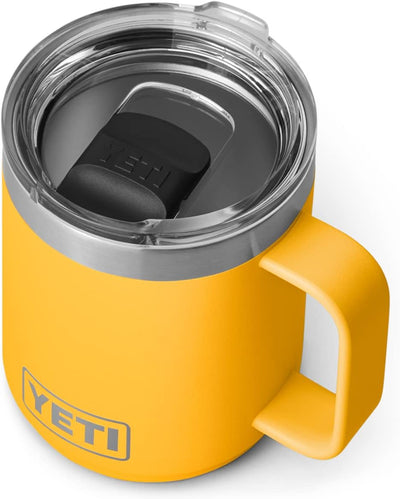 YETI Rambler Stainless Steel Stackable Mug with MagSlider Lid - Prime Office Products - Alpine Yellow