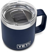 YETI Rambler Stainless Steel Stackable Mug with MagSlider Lid - Prime Office Products - Navy