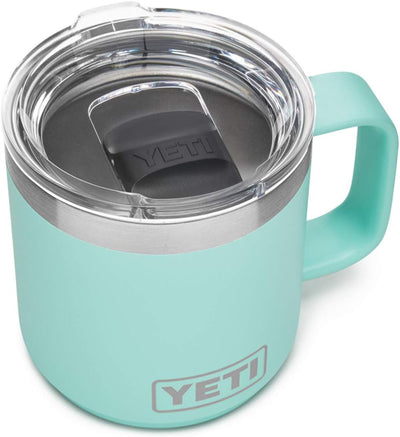 YETI Rambler Stainless Steel Stackable Mug with MagSlider Lid - Prime Office Products - Seafoam