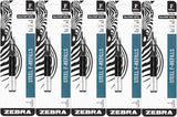 Zebra F-Series Ballpoint Stainless Steel Pen Refill, Fine Point, 0.7mm, Black Ink, 10-Count - Prime Office Products -